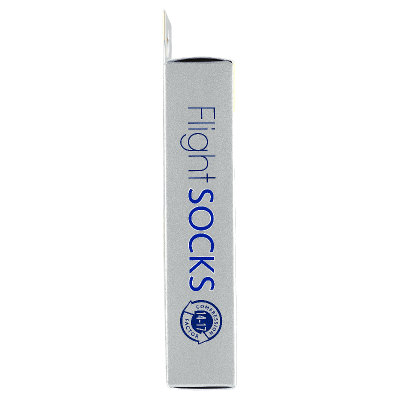 Scholl Flight Socks Compression Hosiery Black M9-12 - Allcare