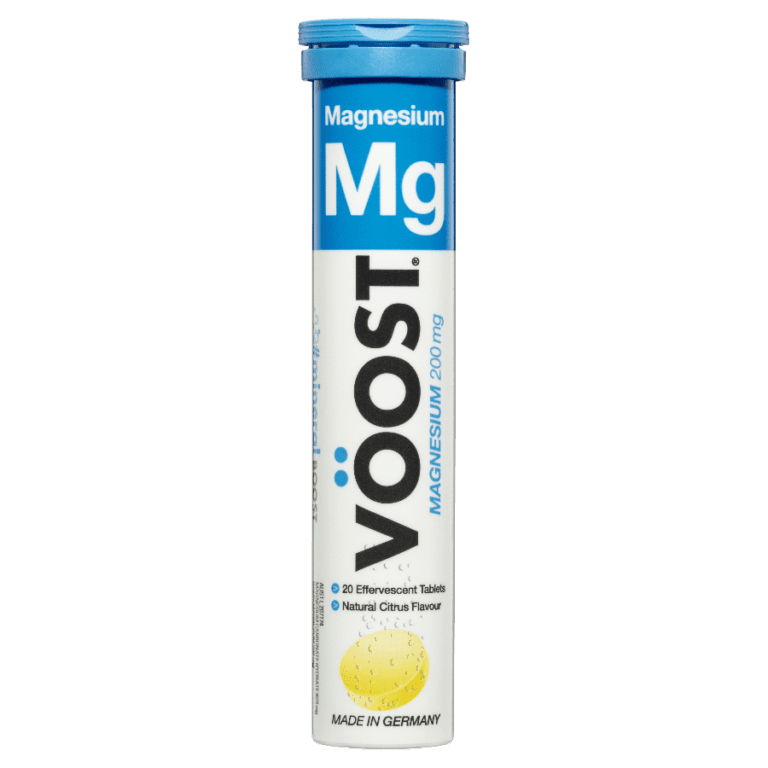 VOOST Magnesium Mg Effervescent Tablets 20 Pack Allcare Warehouse