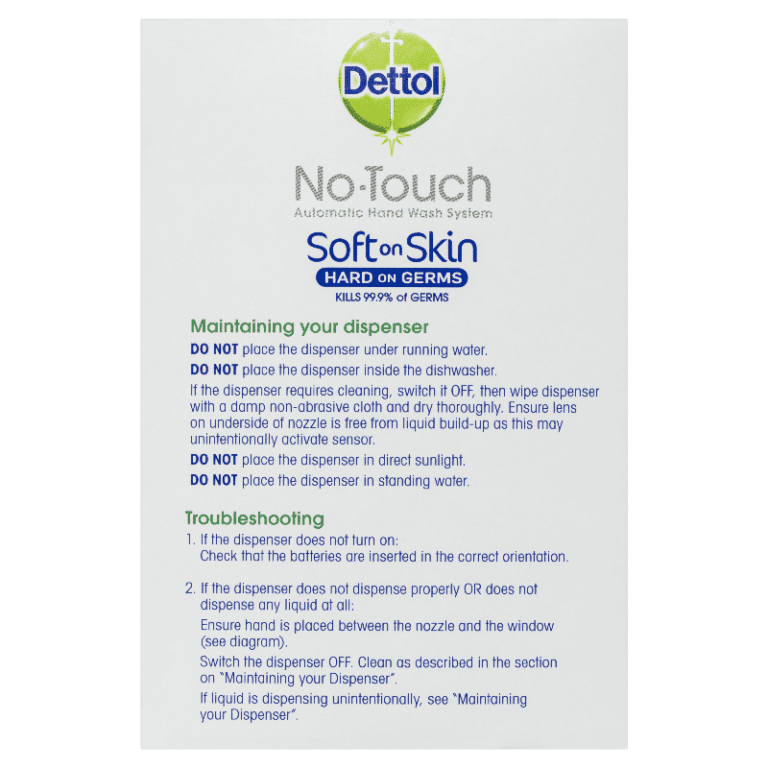 Dettol No Touch Automatic Hand Wash System Allcare Warehouse