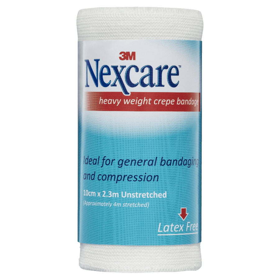 Nexcare Heavy Weight Crepe Bandage 10cm x 2.3m - Allcare Warehouse