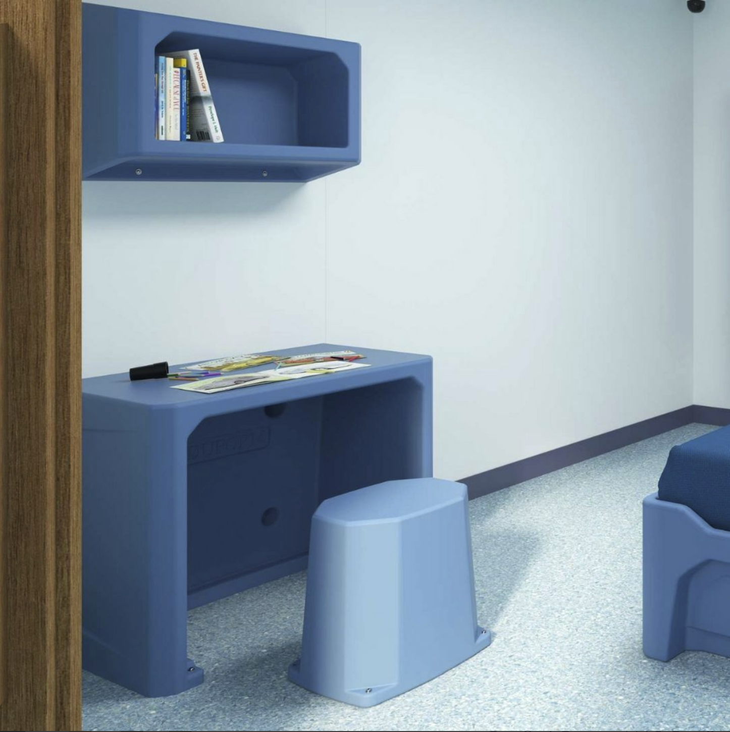 Anti-Ligature Wall Mounted Desk