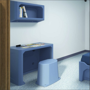 Anti-Ligature Writing Desk